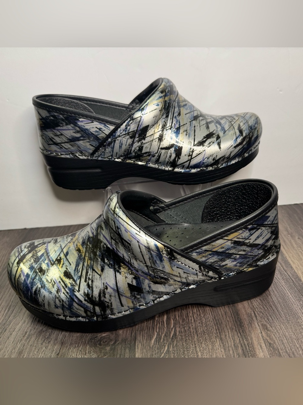 🔥Dansko XP 2.0 Blue Crosshatch Patent Women's Comfort Shoes - EU 41US 8.5-9